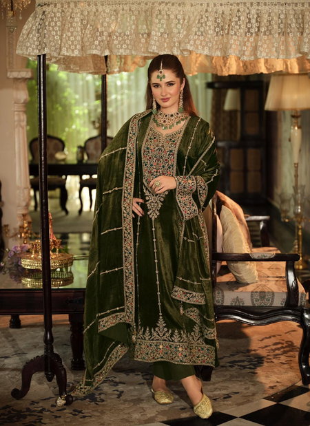 Sephora By Ibiza Viscose Velvet Designer Salwar Suits Exporters In India